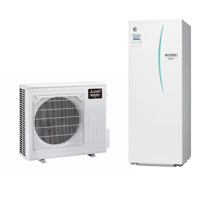 Mitsubishi Electric, dizalica topline komplet sa spremnikom SUZ-SWM40VA/ERST20D-VM2D – 4 kW